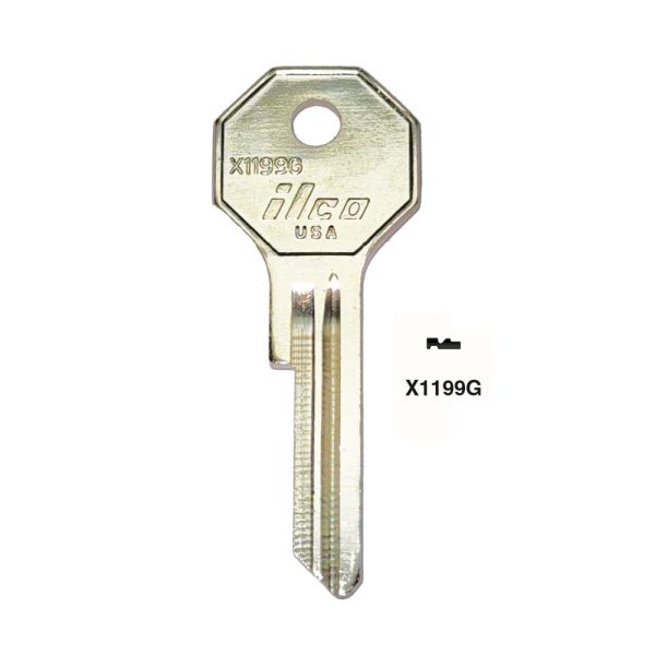 Chrysler Dodge Key Blank - BAS-3   X1199G Online Hot Sale