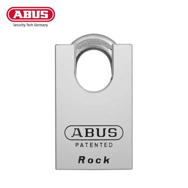 ABUS - 83CS 55-3000 - Chrome Plated Hardened Steel Padlock w  Shackle Guard - S2 - Schlage C-L - 5 6 Pin - Rekeyable - 2 11 64  Width Fashion - Image 2