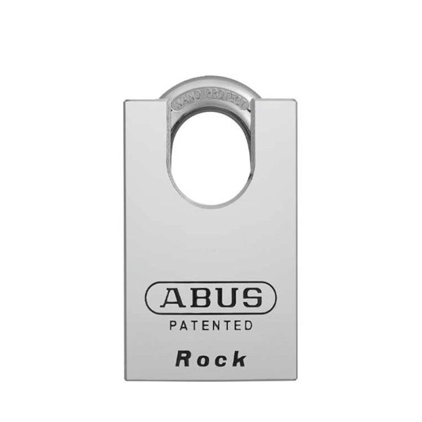 ABUS - 83CS 55-3000 - Chrome Plated Hardened Steel Padlock w  Shackle Guard - S2 - Schlage C-L - 5 6 Pin - Rekeyable - 2 11 64  Width Fashion