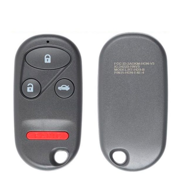1997 - 2008 Honda CR-V S2000 Keyless Entry 4 Buttons FCC# E4EG8DJ - 308 MHz on Sale - Image 2