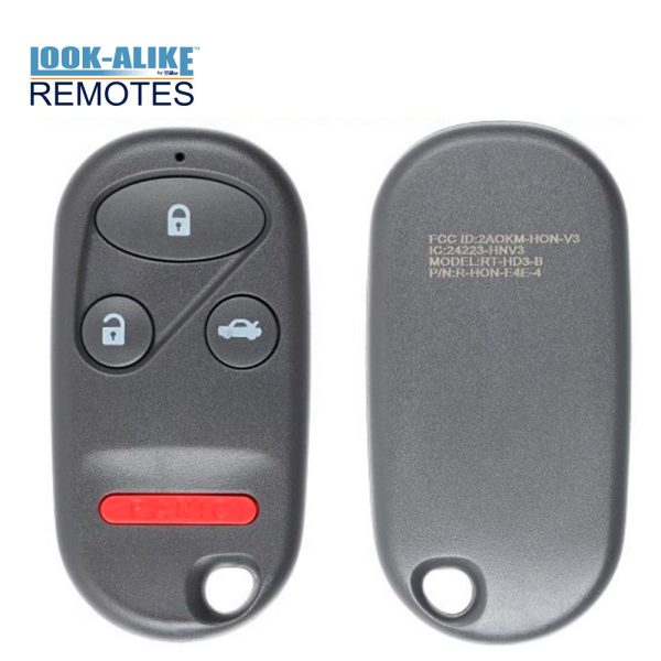 1997 - 2008 Honda CR-V S2000 Keyless Entry 4 Buttons FCC# E4EG8DJ - 308 MHz on Sale - Image 5