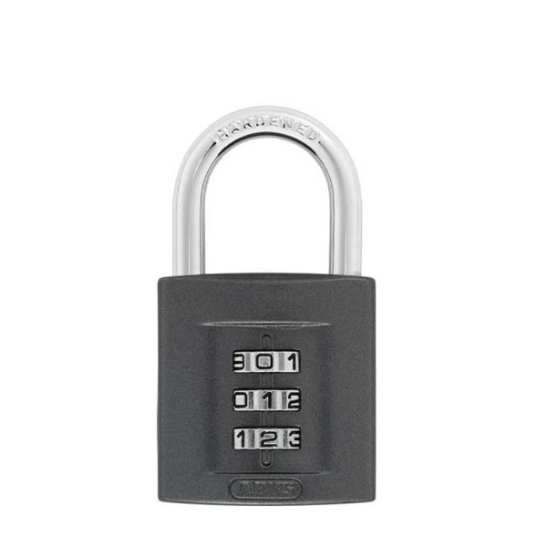 ABUS - 158 40 C - Zinc Die Cast- 3-Dial Resettable Padlock Supply