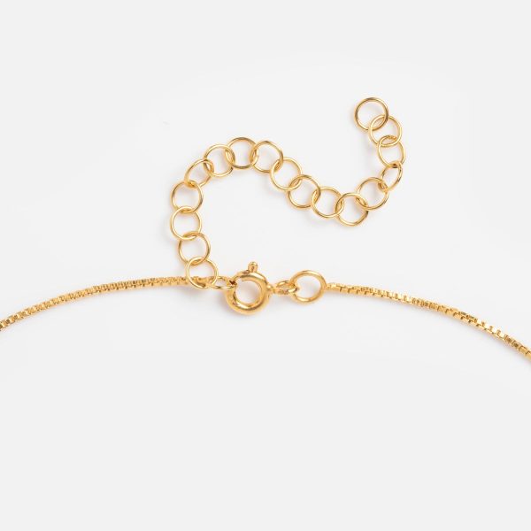 Sofia Slice Necklace with Moonstone For Sale - Image 4