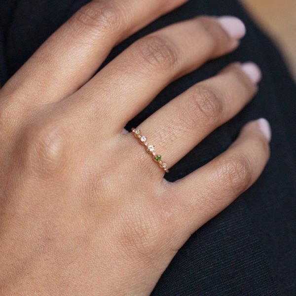 Solid Gold Amour Acrostic Ring Online - Image 2