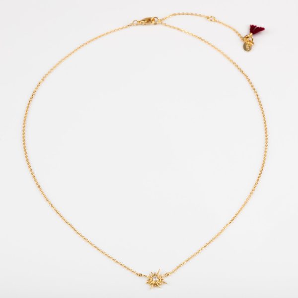 Celestina Starburst Necklace Hot on Sale - Image 4