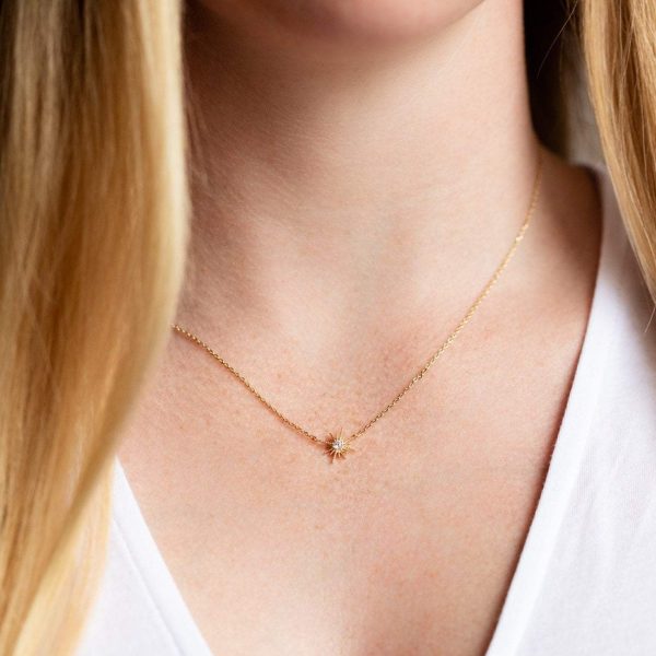 Celestina Starburst Necklace Hot on Sale - Image 2